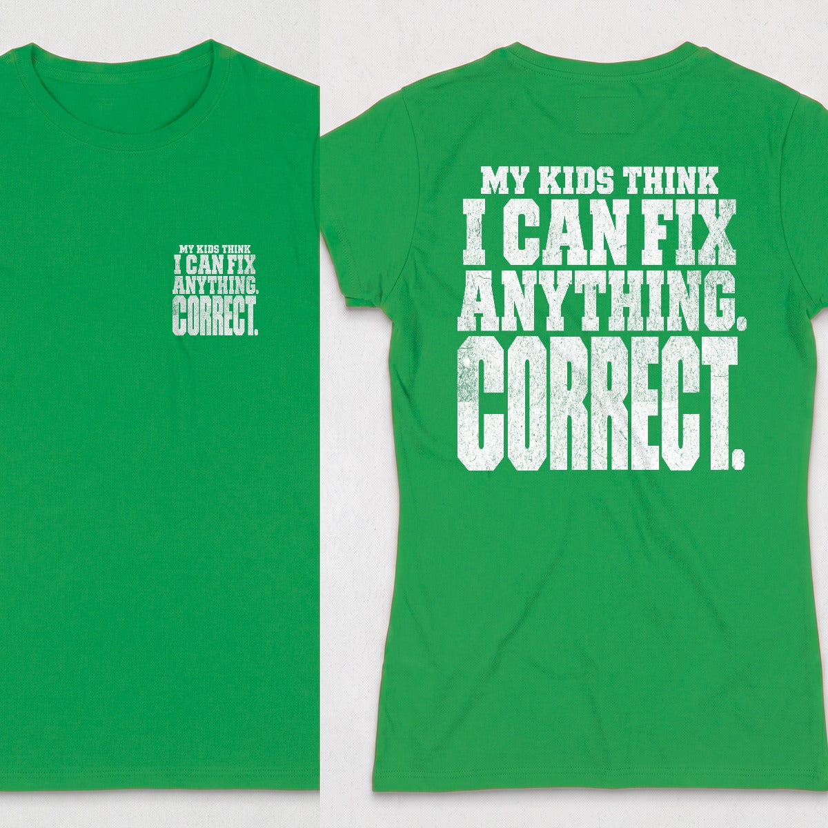 Irish Green | Front & Back