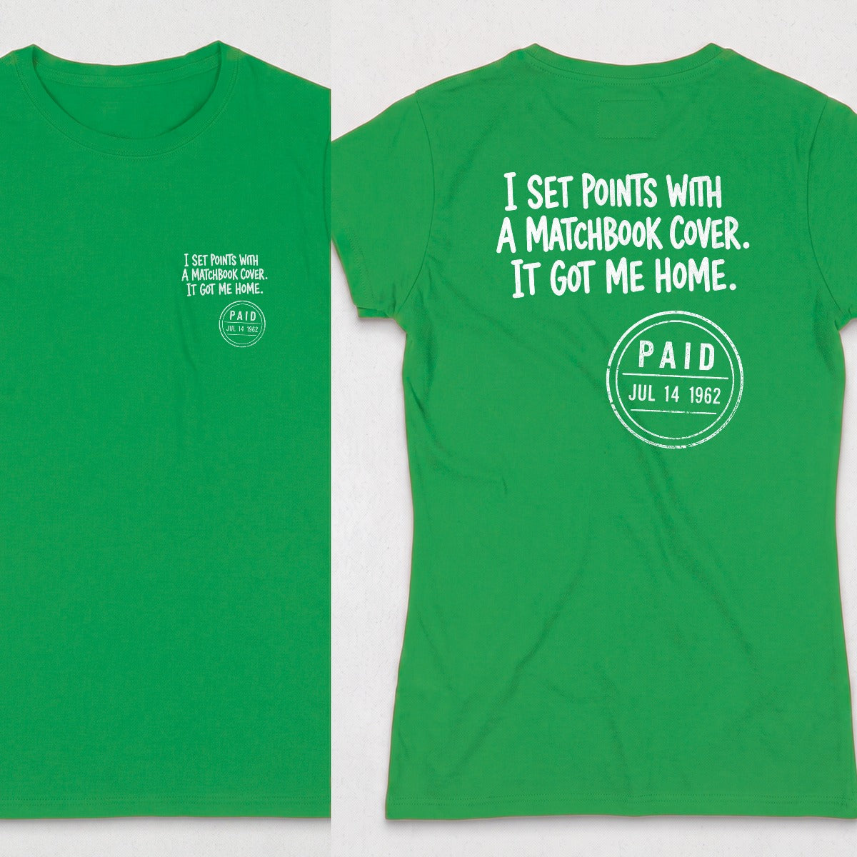 Irish Green | Front & Back