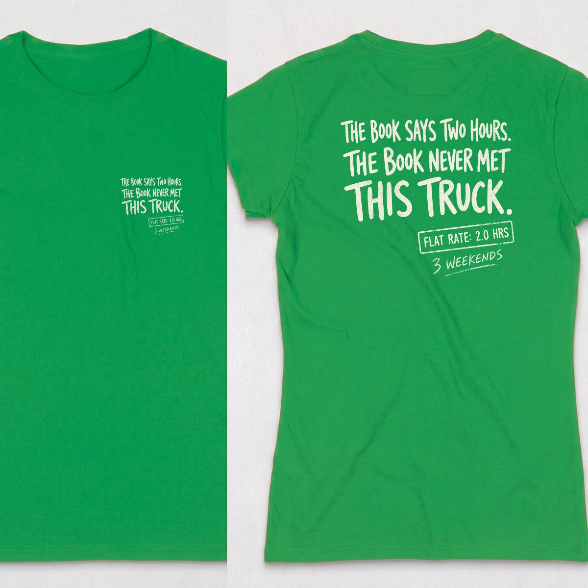 Irish Green | Front & Back