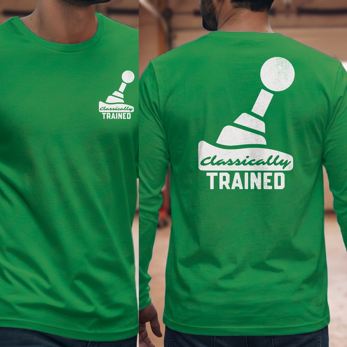 Irish Green | Left Chest + Back