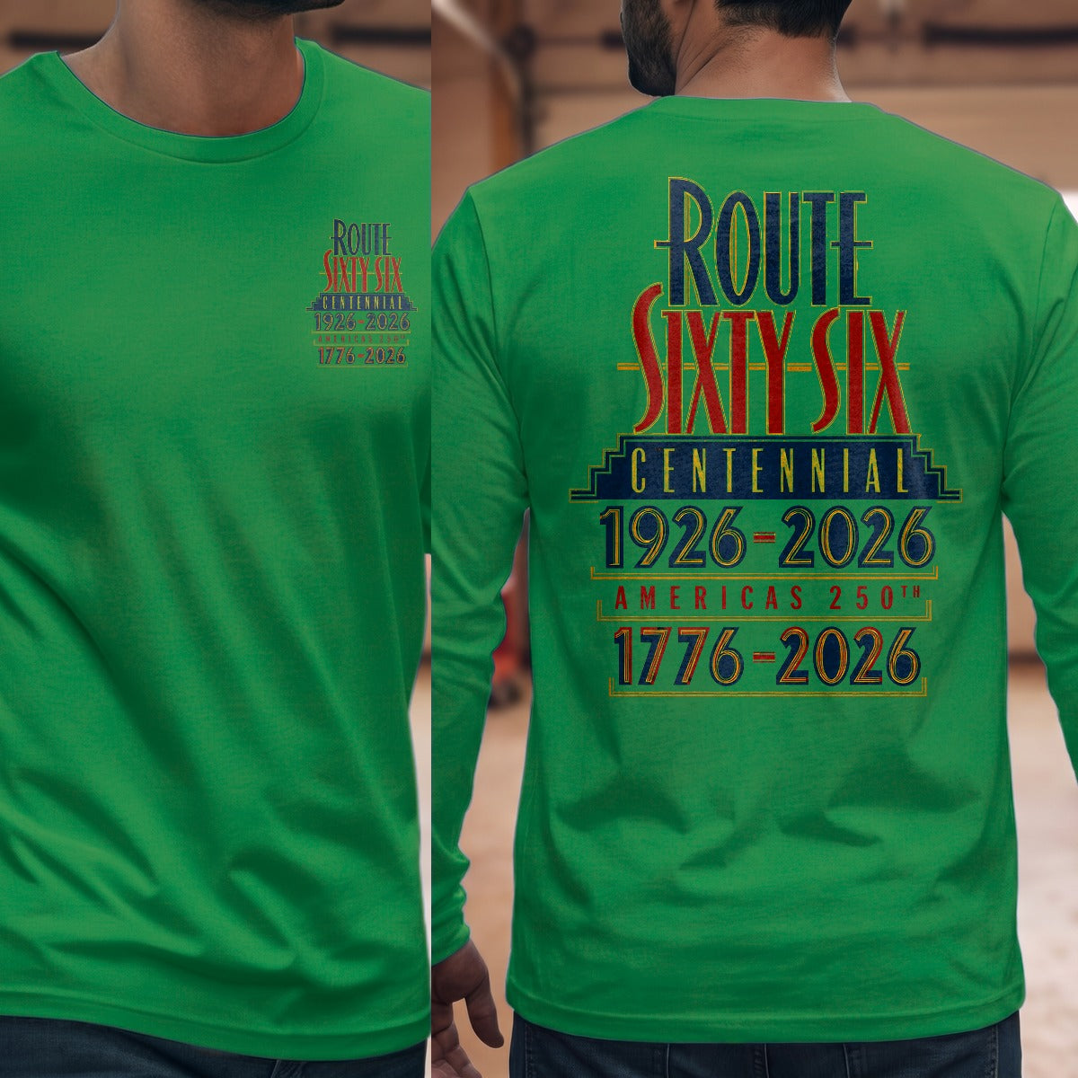 Irish Green | Front & Back
