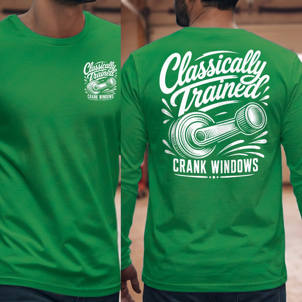 Irish Green | Front & Back