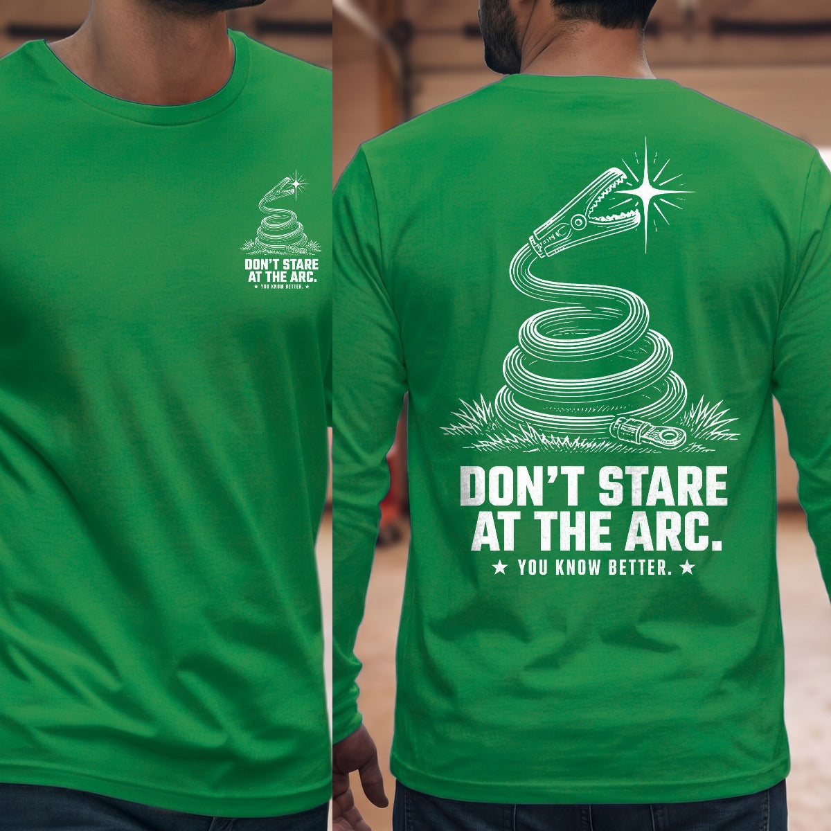 Irish Green | Front & Back