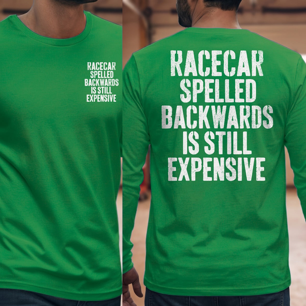 Irish Green | Front & Back