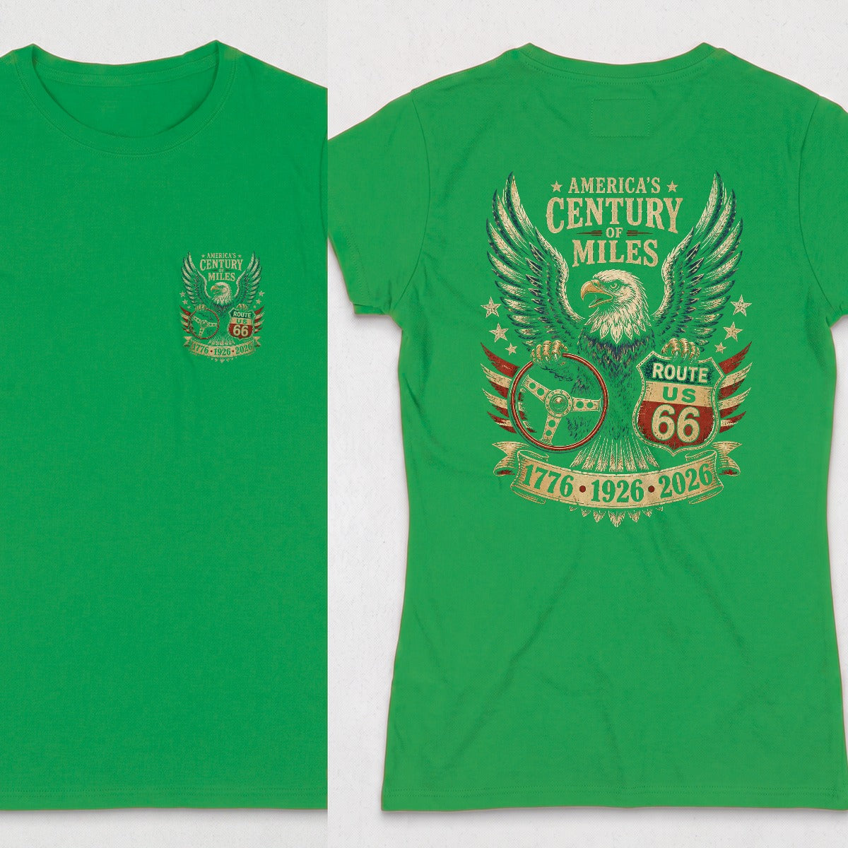 Irish Green | Front & Back