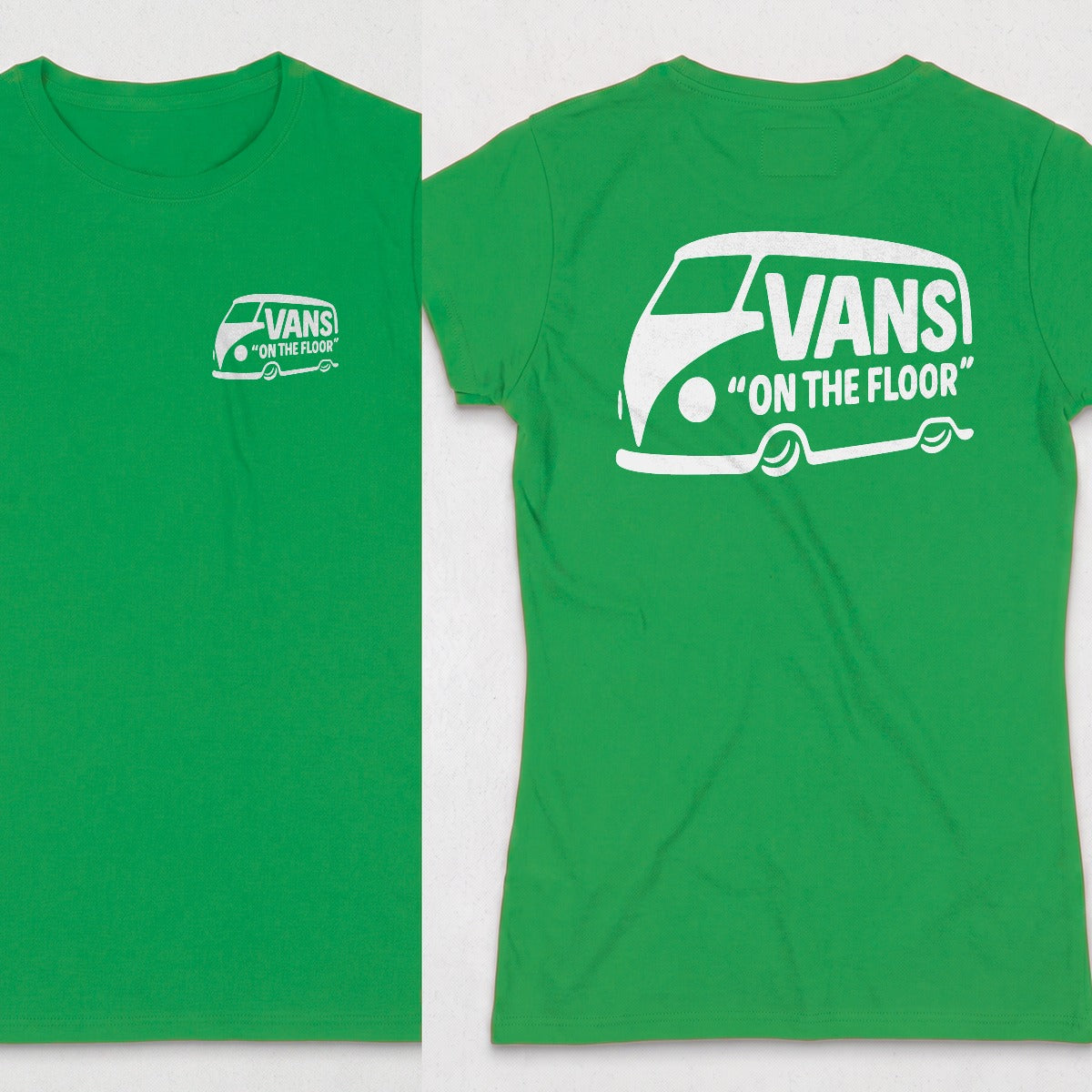 Irish Green | Left Chest + Back