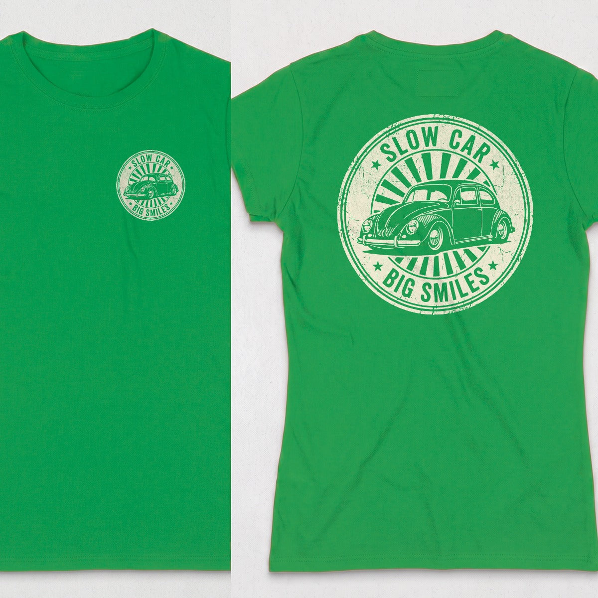 Irish Green | Left Chest + Back
