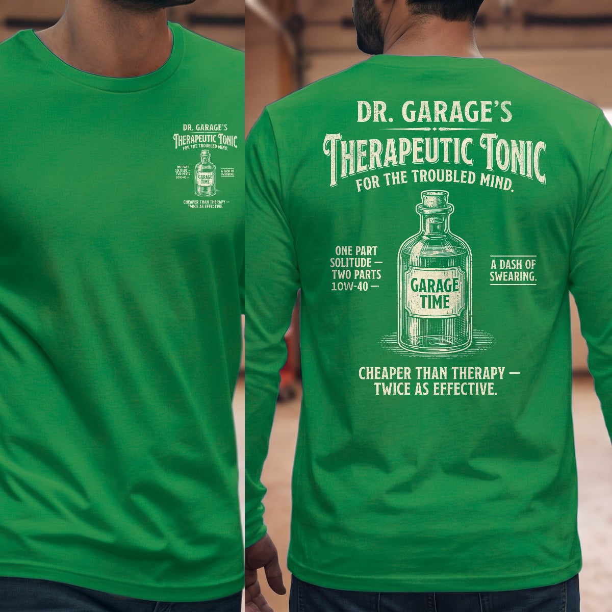 Irish Green | Front & Back
