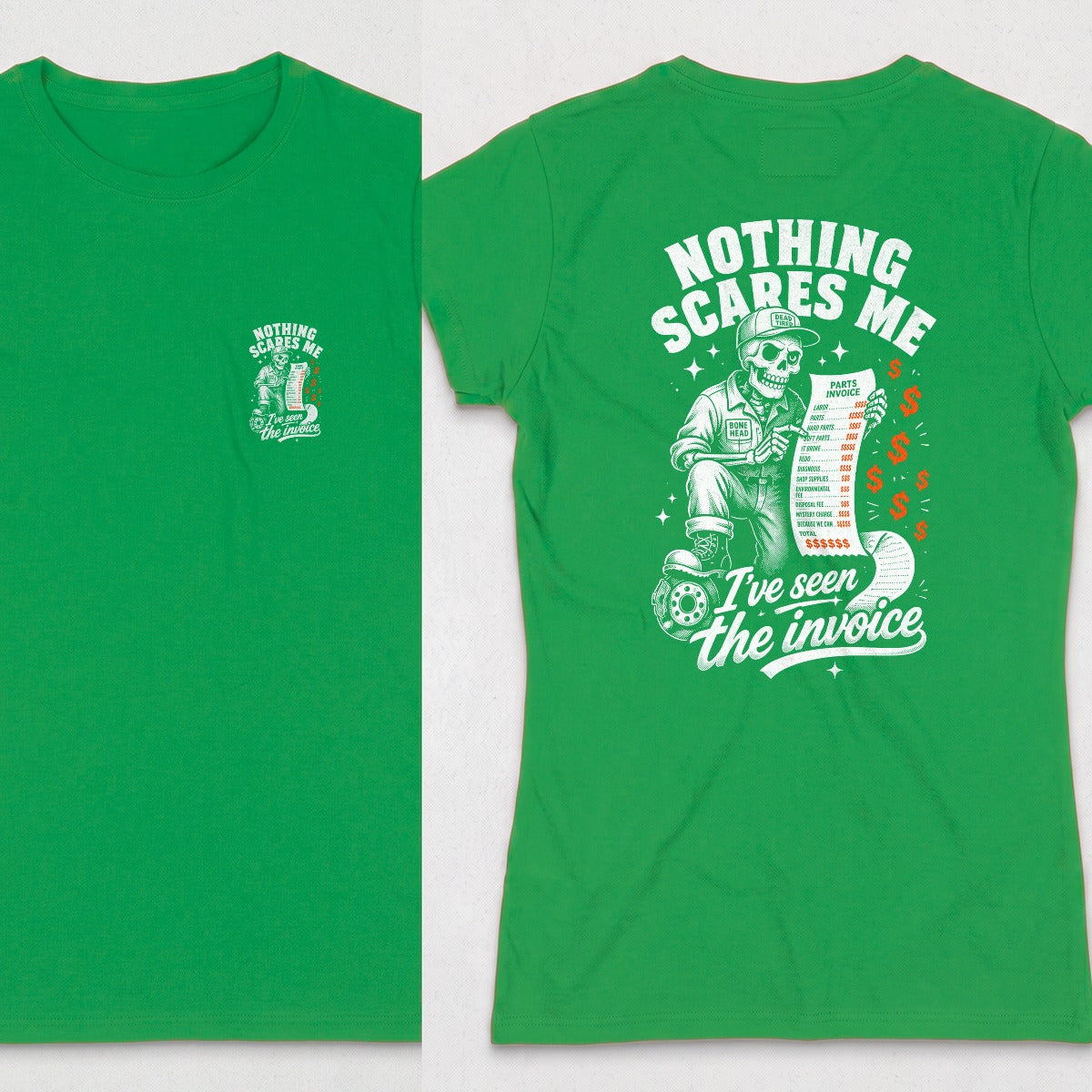 Irish Green | Front & Back