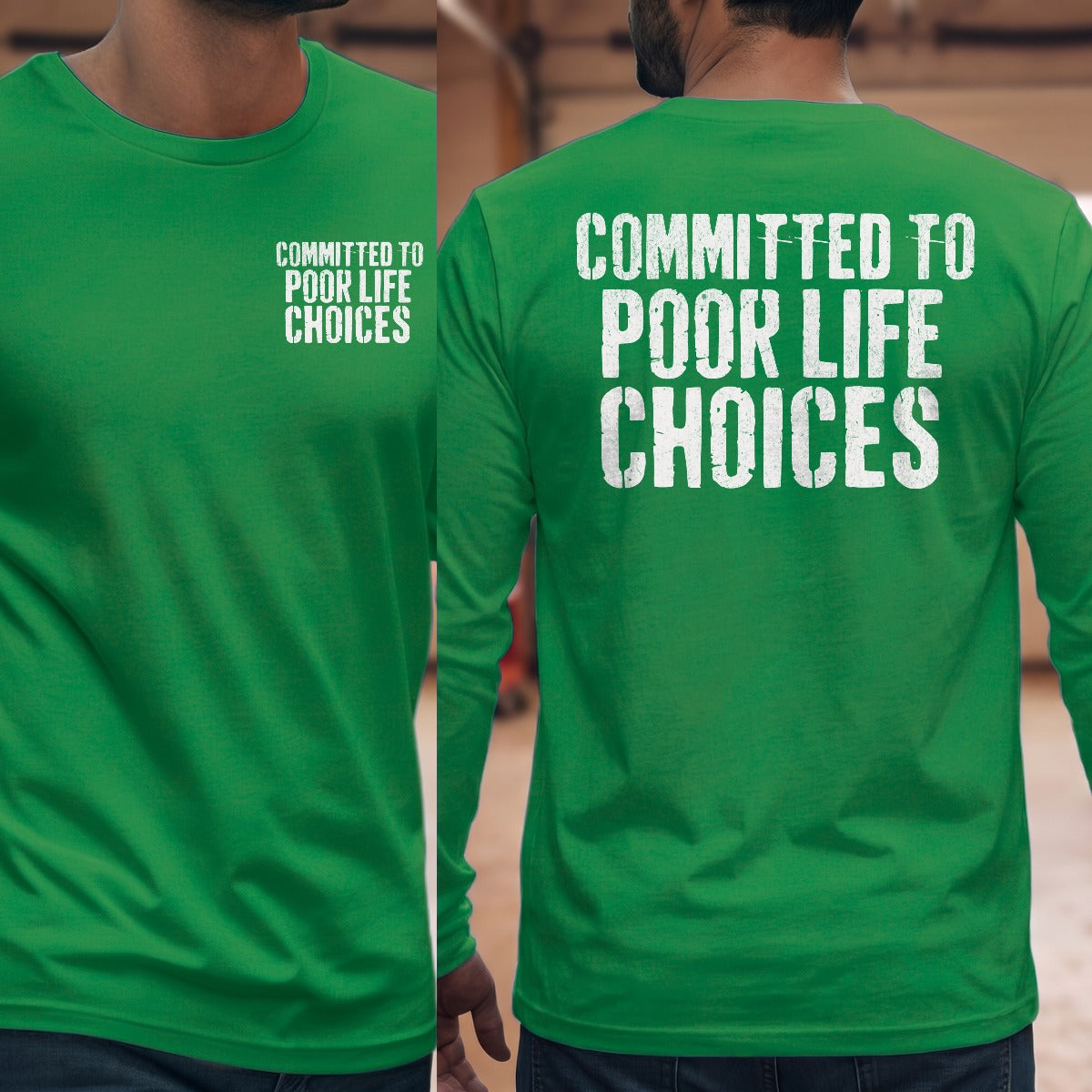 Irish Green | Front & Back