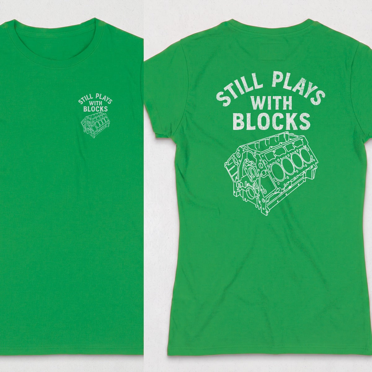 Irish Green | Left Chest + Back