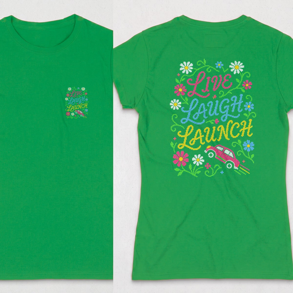 Irish Green | Front & Back