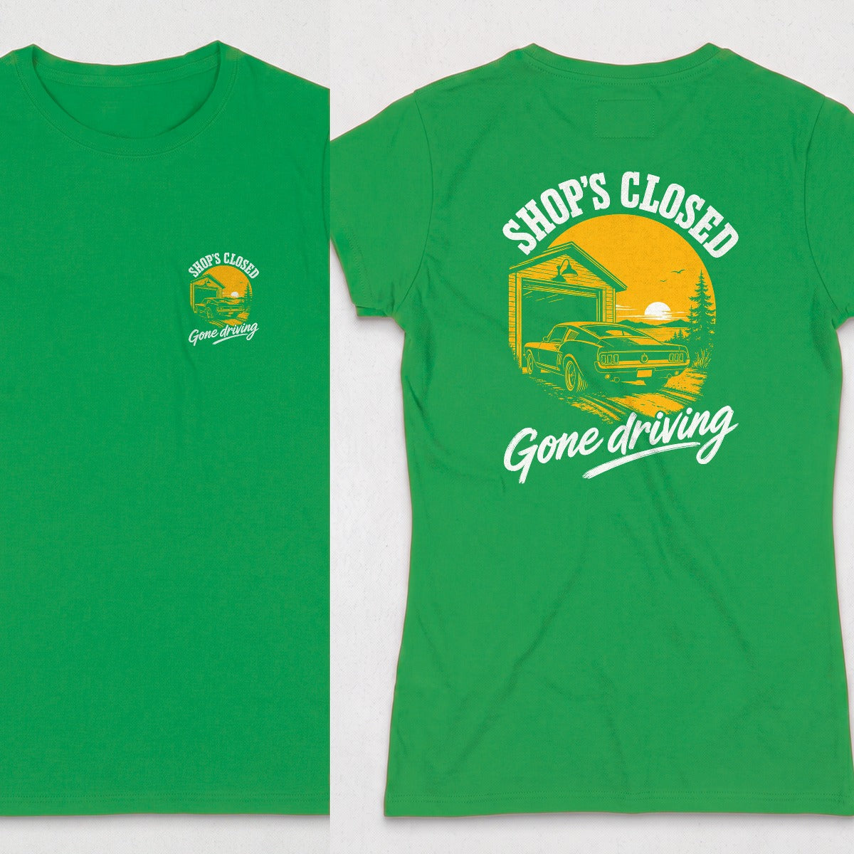 Irish Green | Front & Back