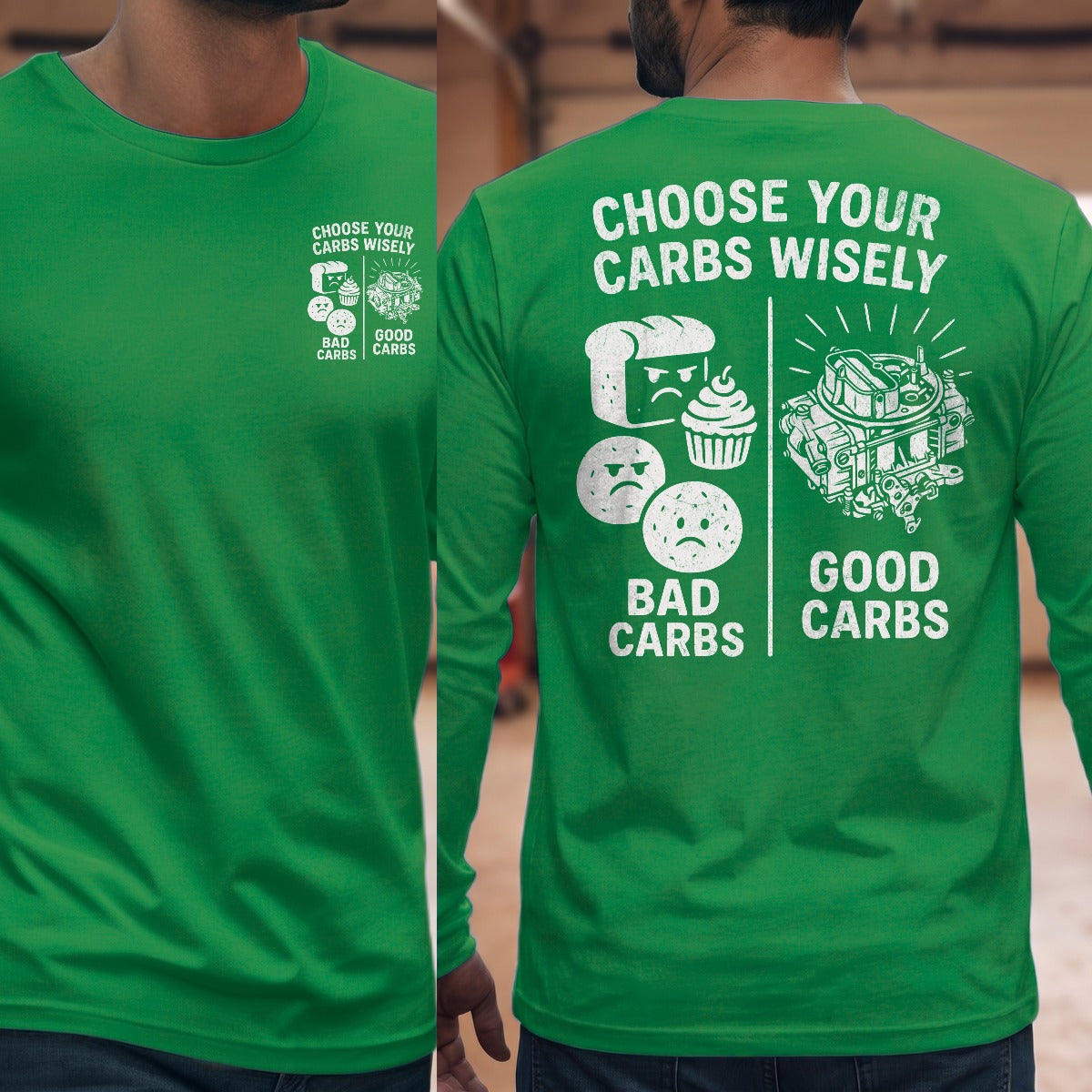 Irish Green | Front & Back