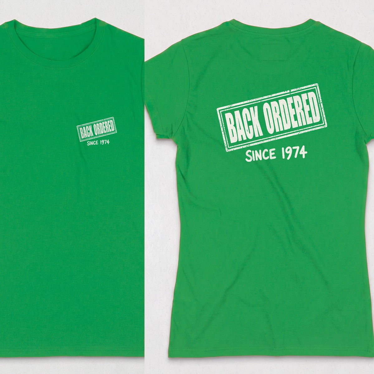 Irish Green | Front & Back