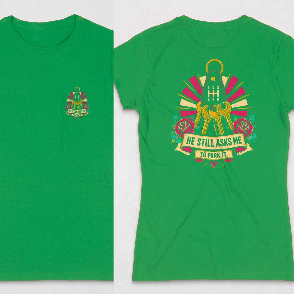 Irish Green | Front & Back
