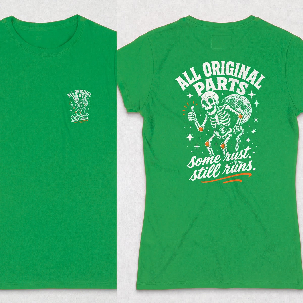 Irish Green | Front & Back