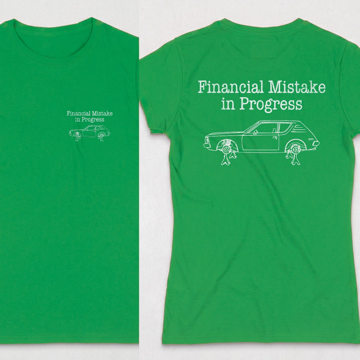 Irish Green | Left Chest + Back