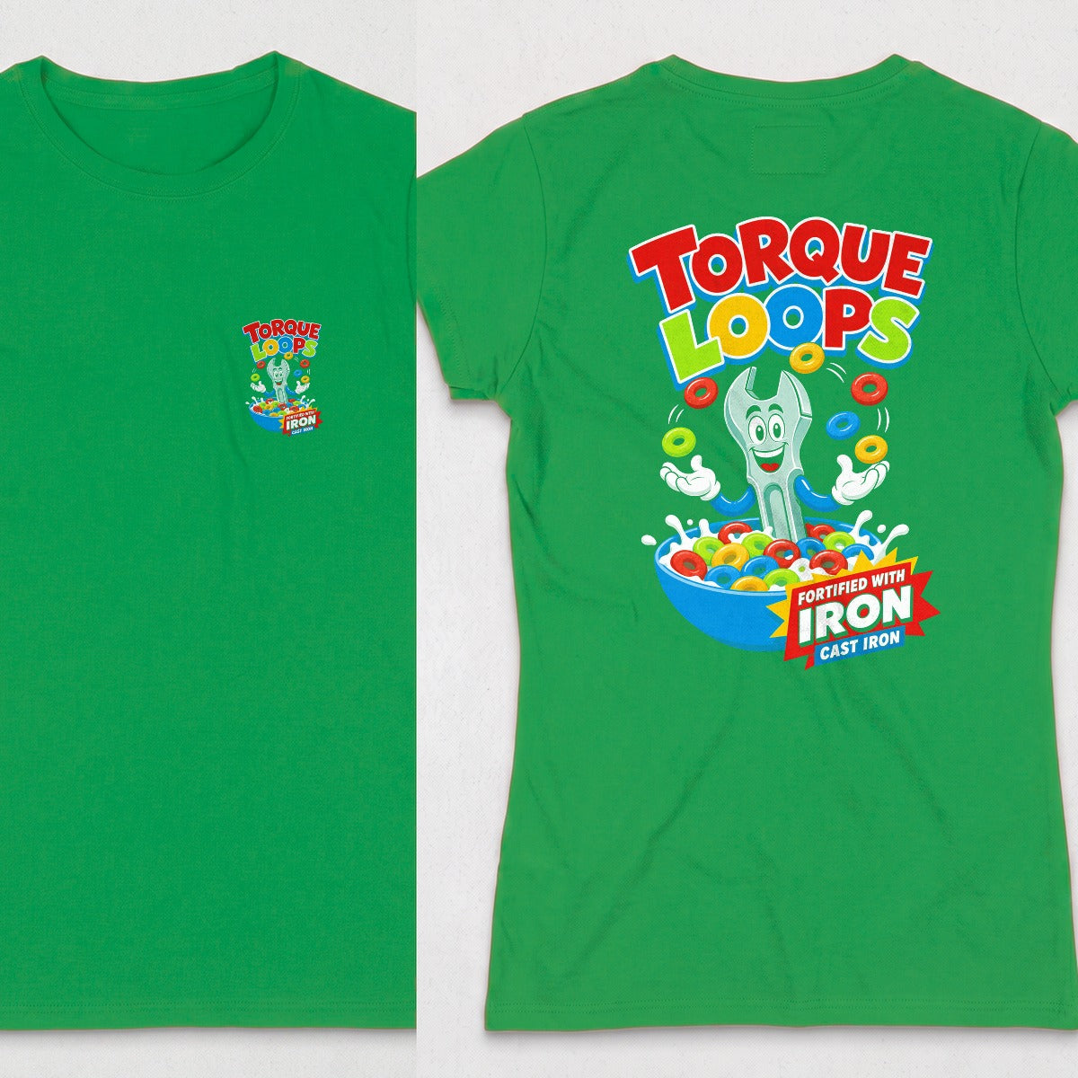 Irish Green | Front & Back