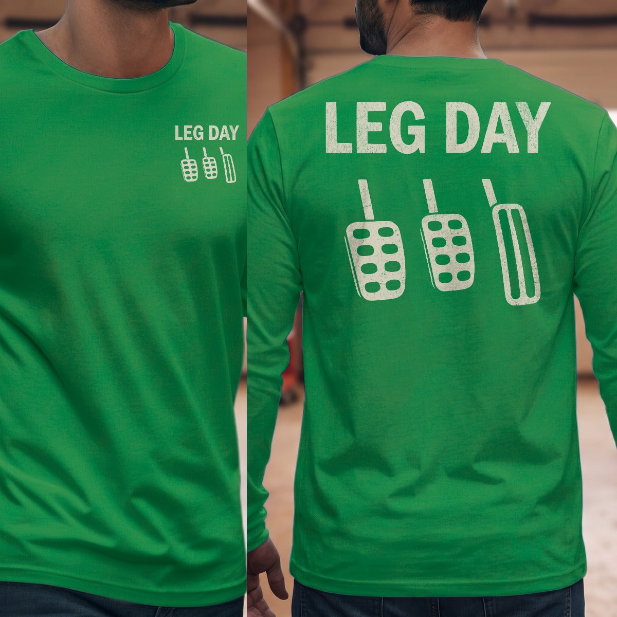 Irish Green | Front & Back