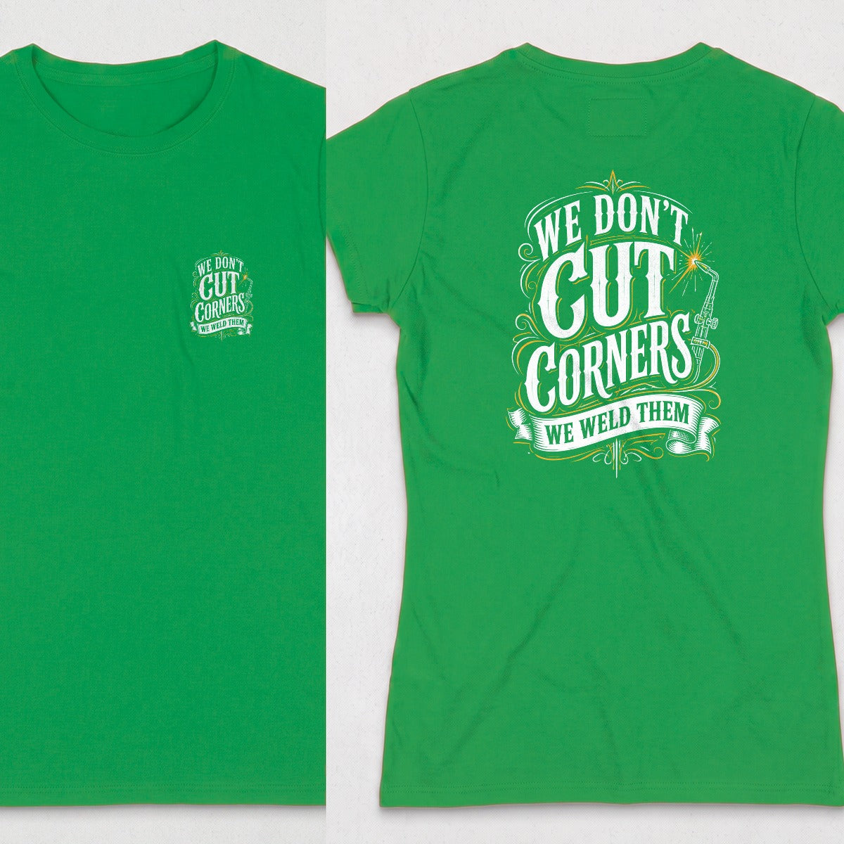 Irish Green | Front & Back
