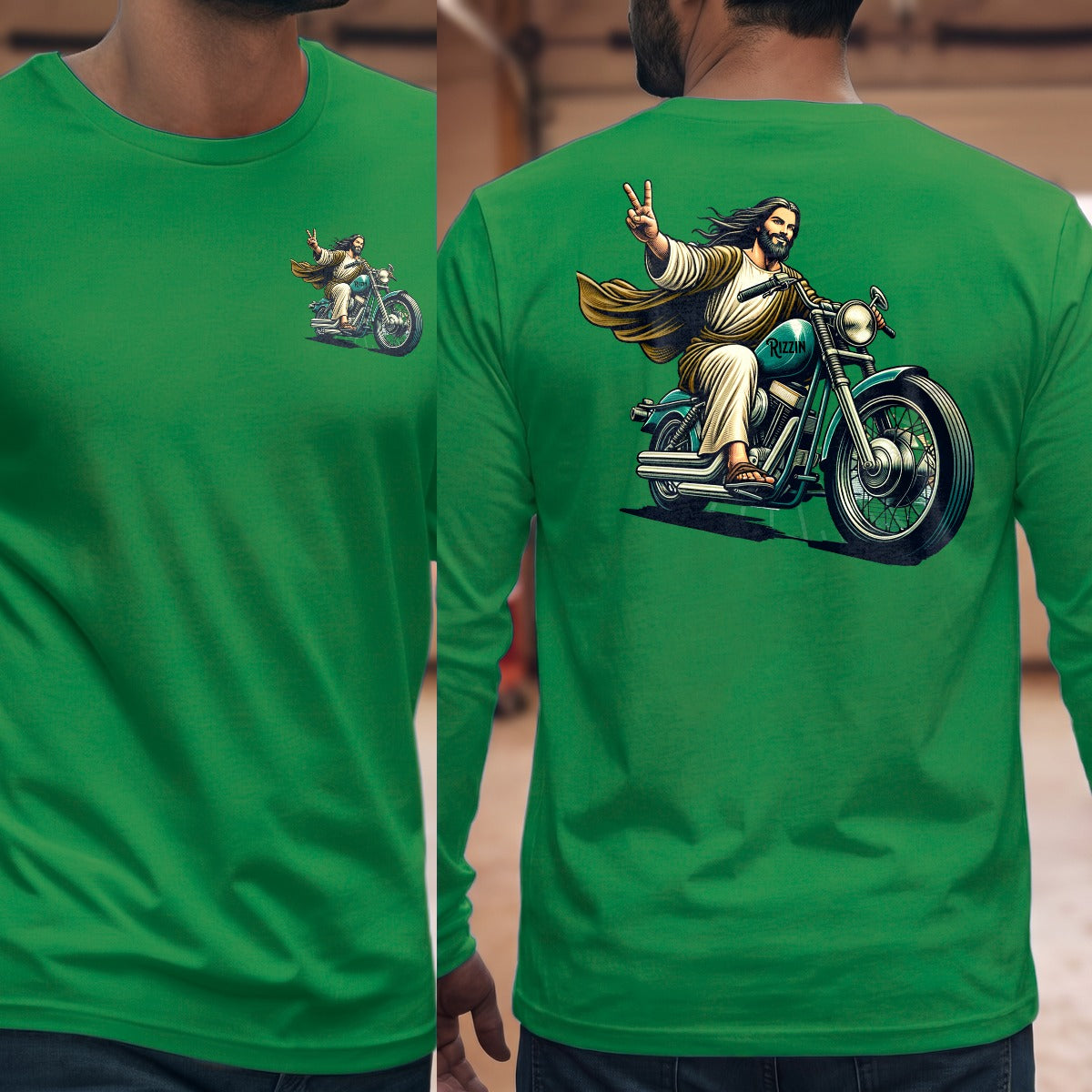 Irish Green | Front & Back