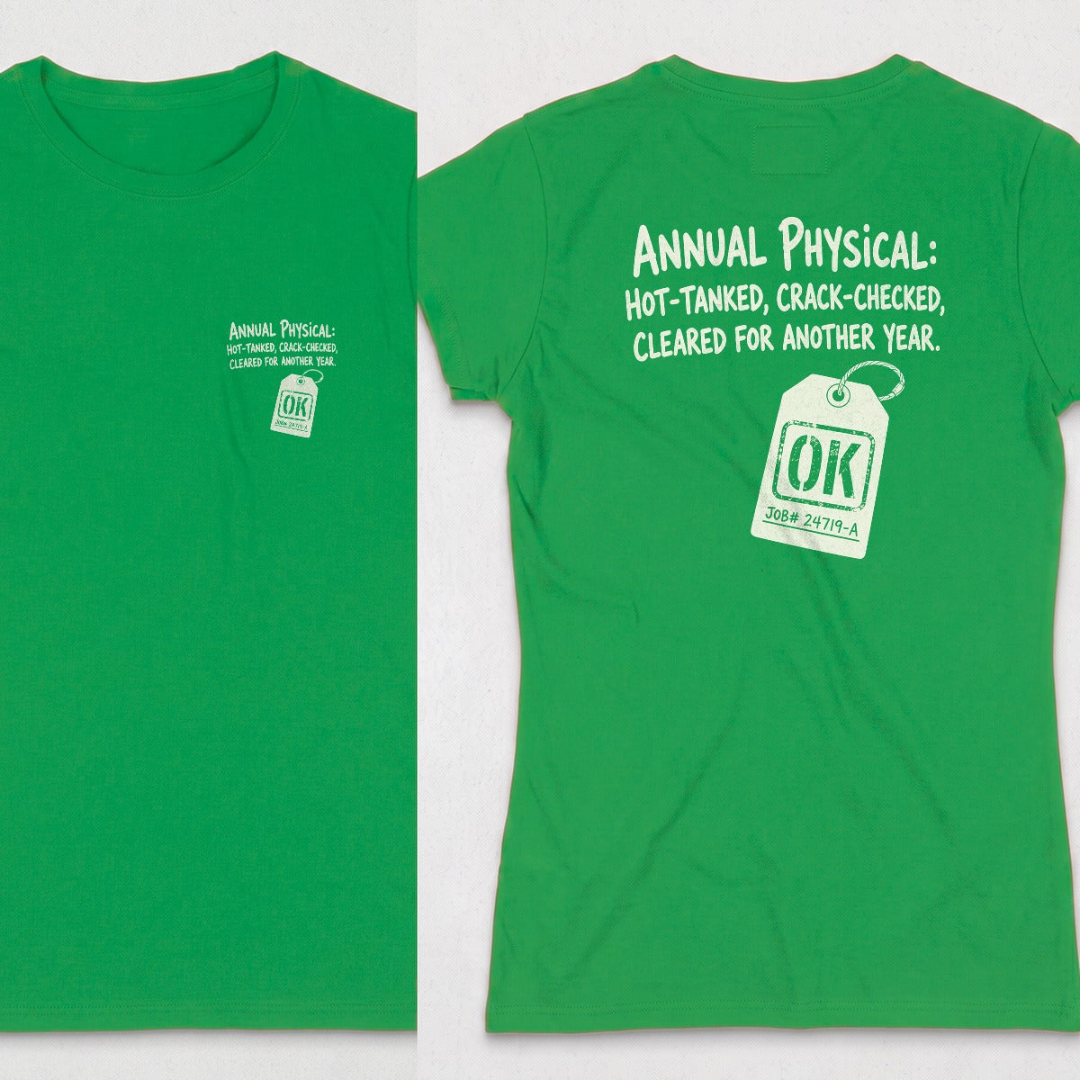 Irish Green | Front & Back