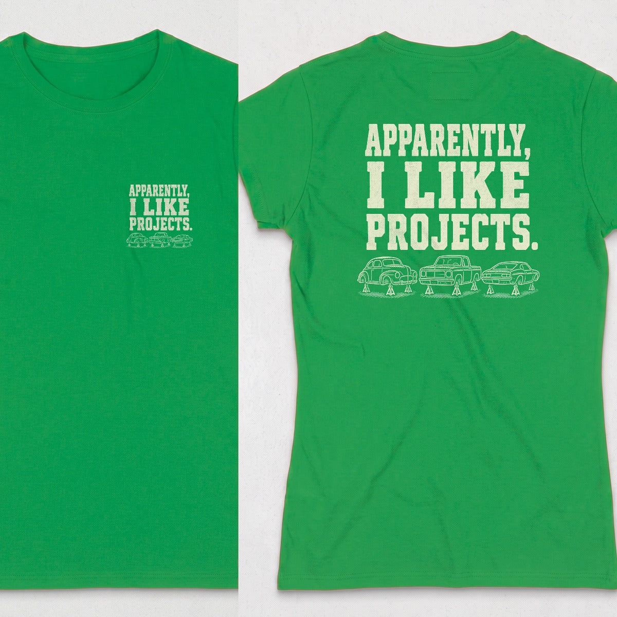 Irish Green | Front & Back