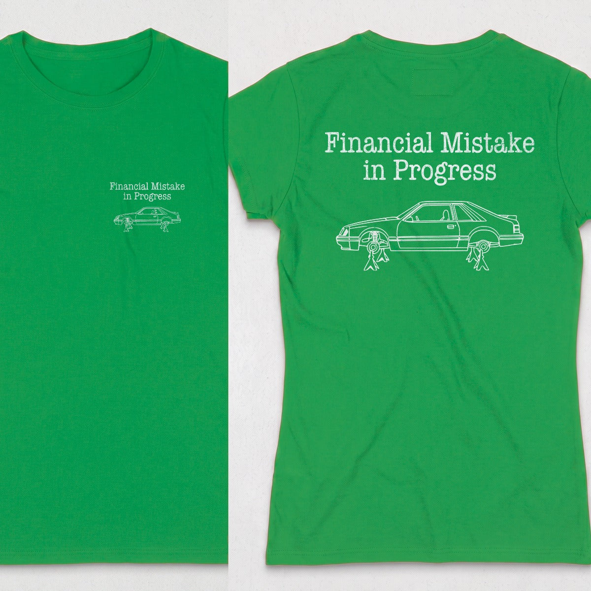 Irish Green | Left Chest + Back