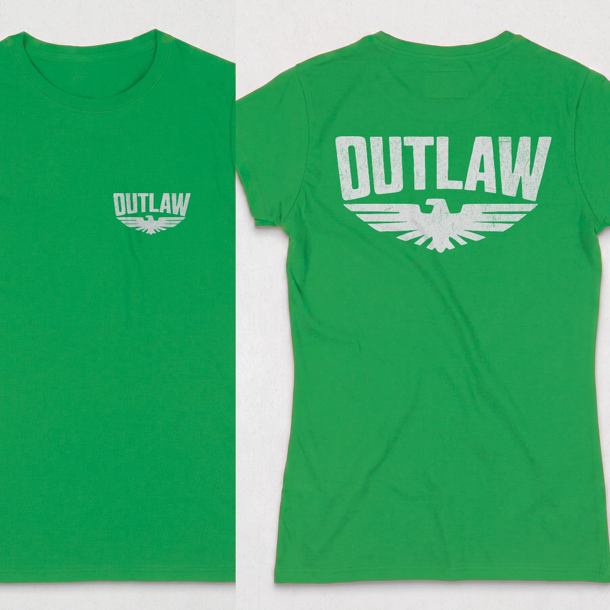 Irish Green | Left Chest + Back