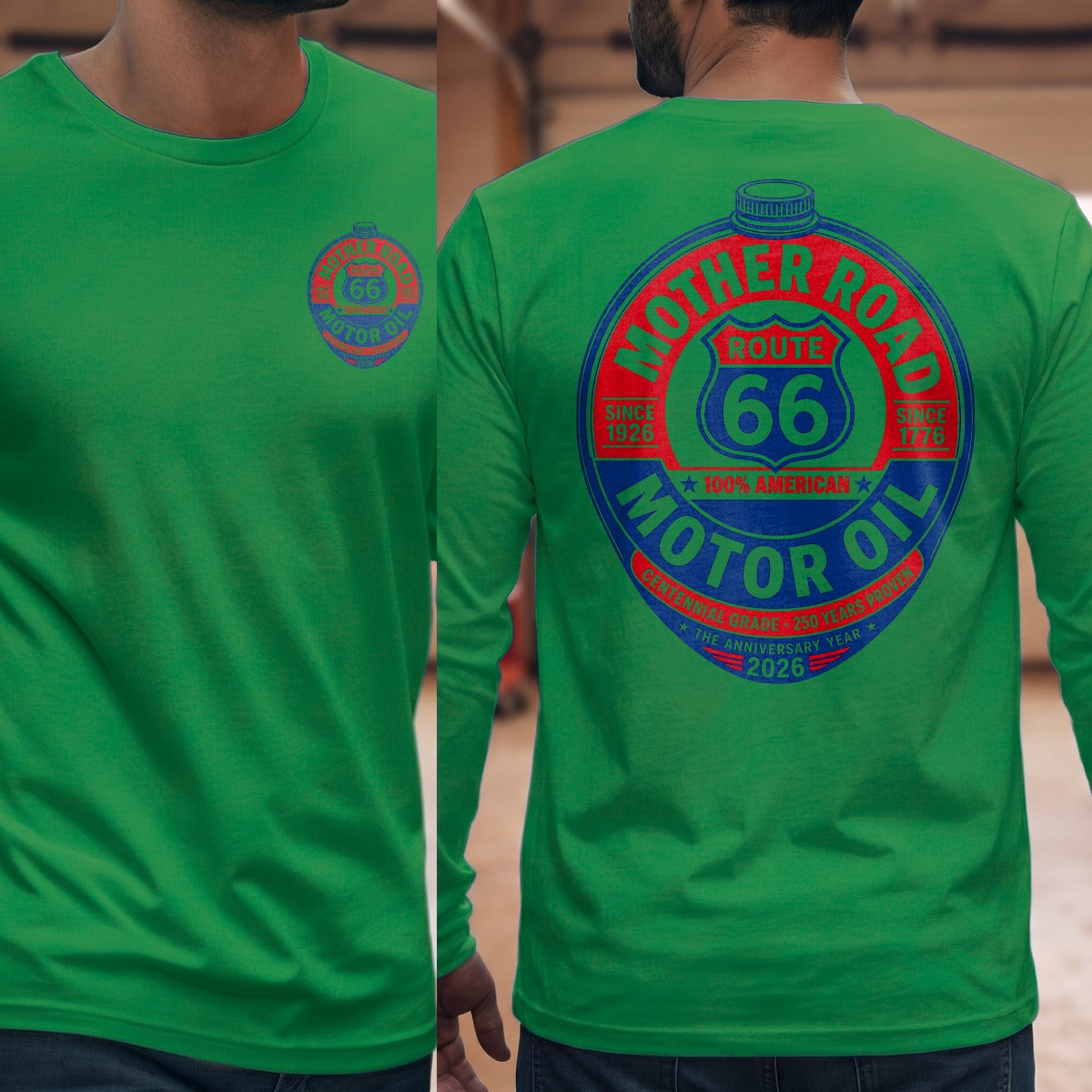 Irish Green | Front & Back