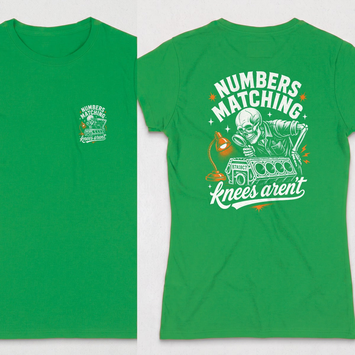 Irish Green | Front & Back