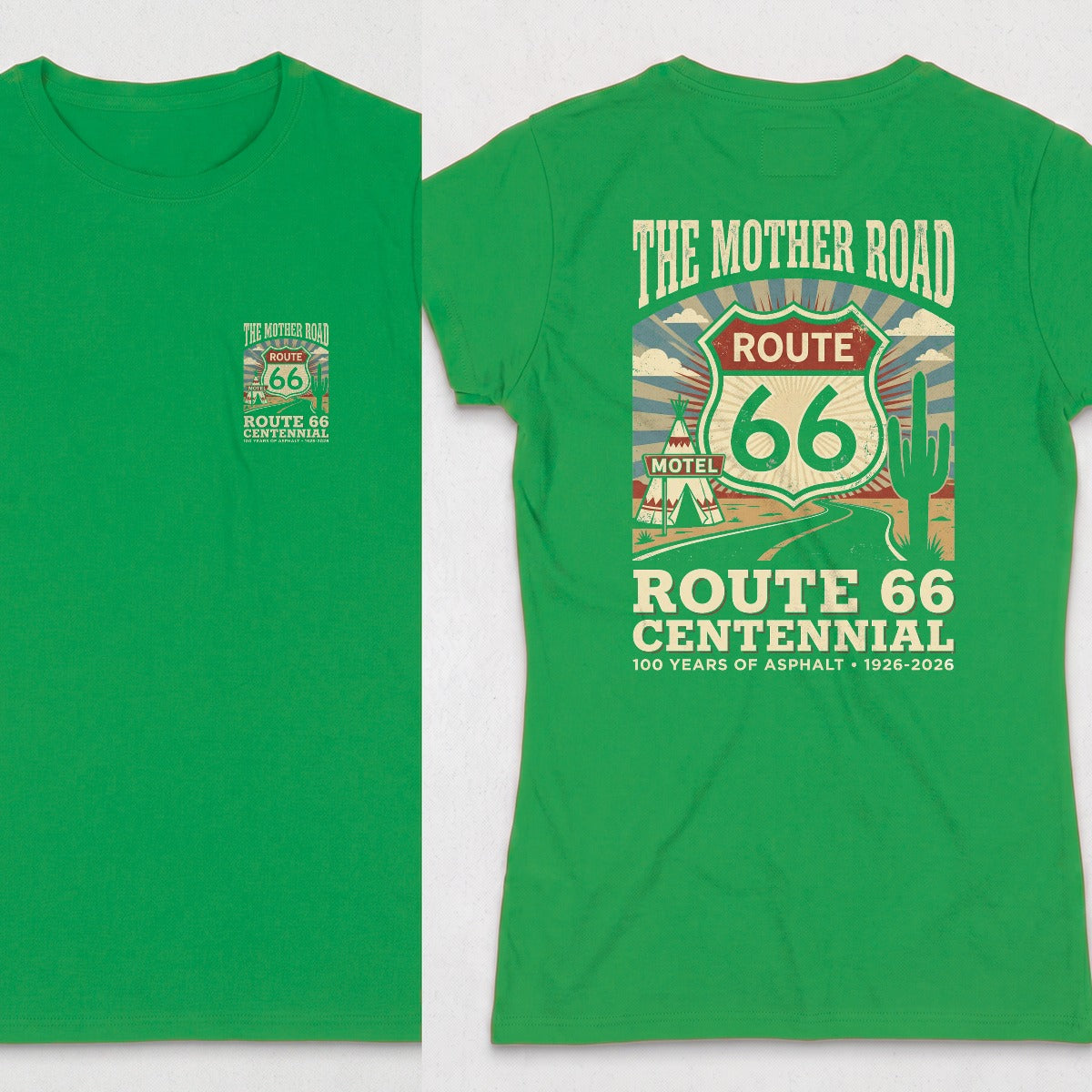 Irish Green | Front & Back