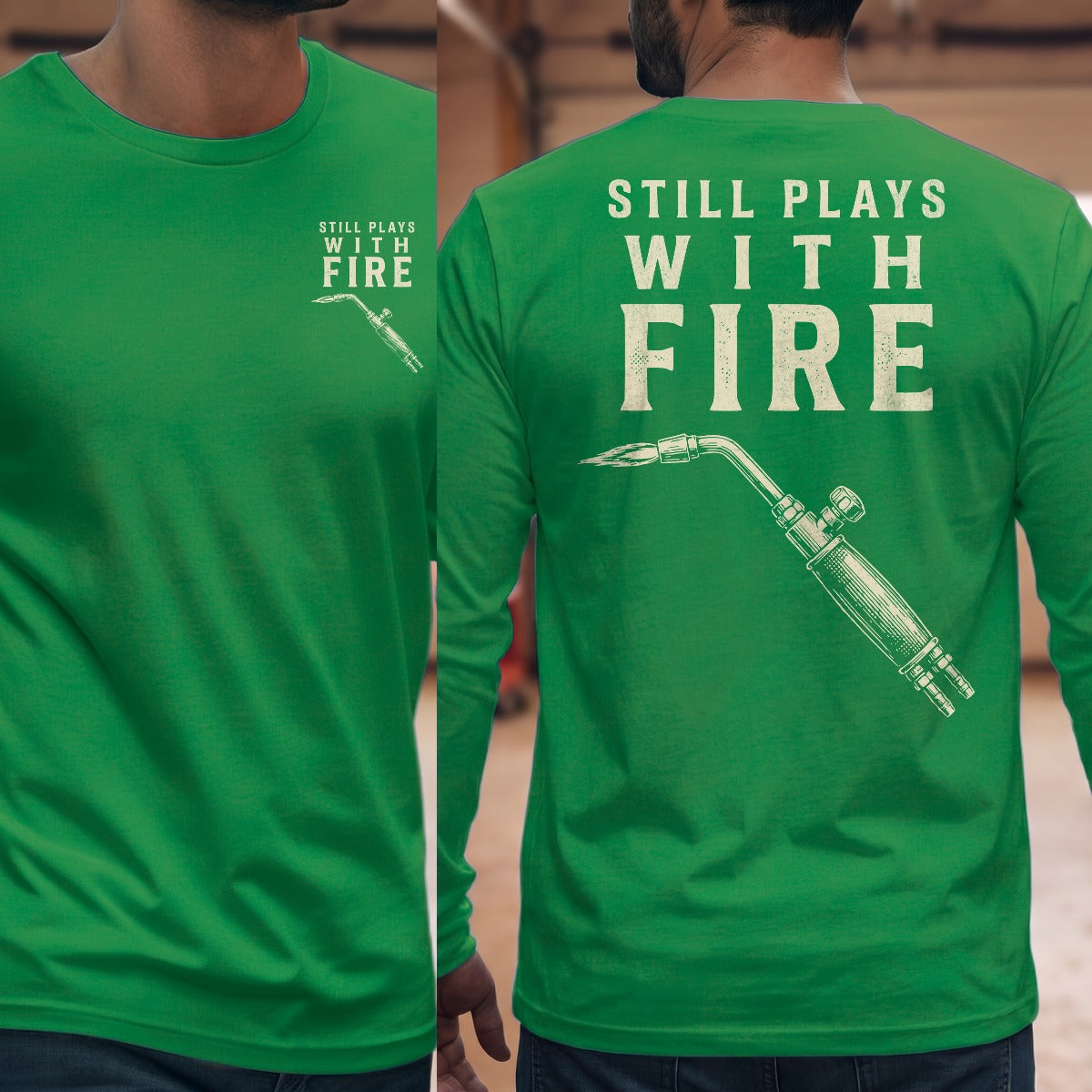 Irish Green | Front & Back