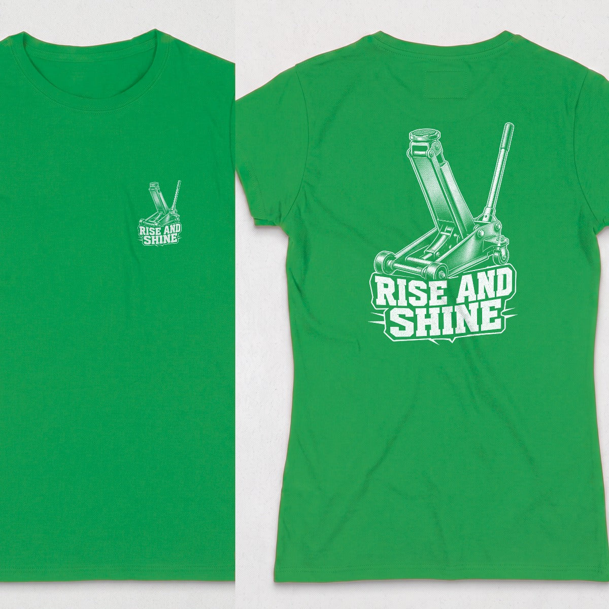 Irish Green | Front & Back