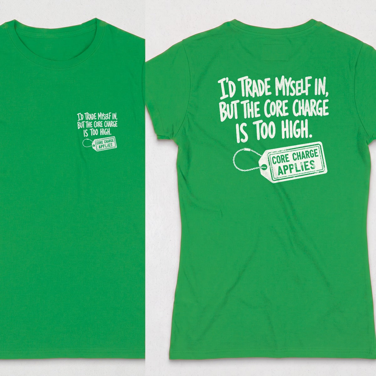 Irish Green | Front & Back