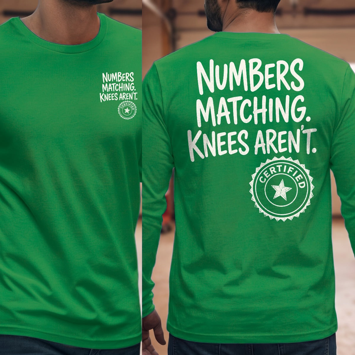 Irish Green | Front & Back