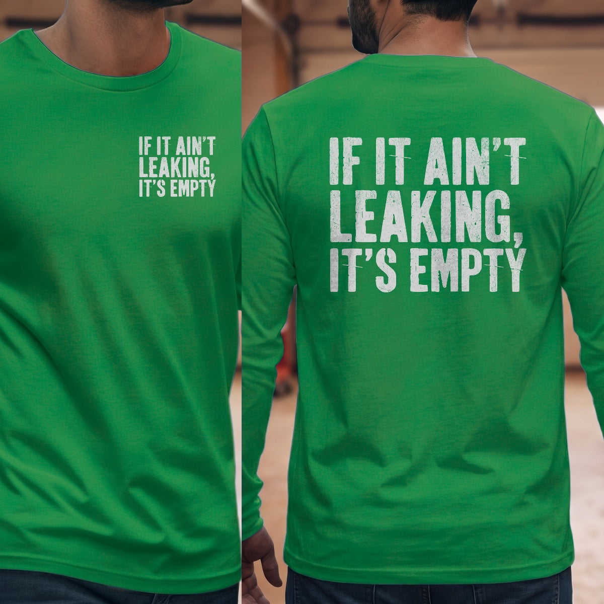 Irish Green | Left Chest + Back