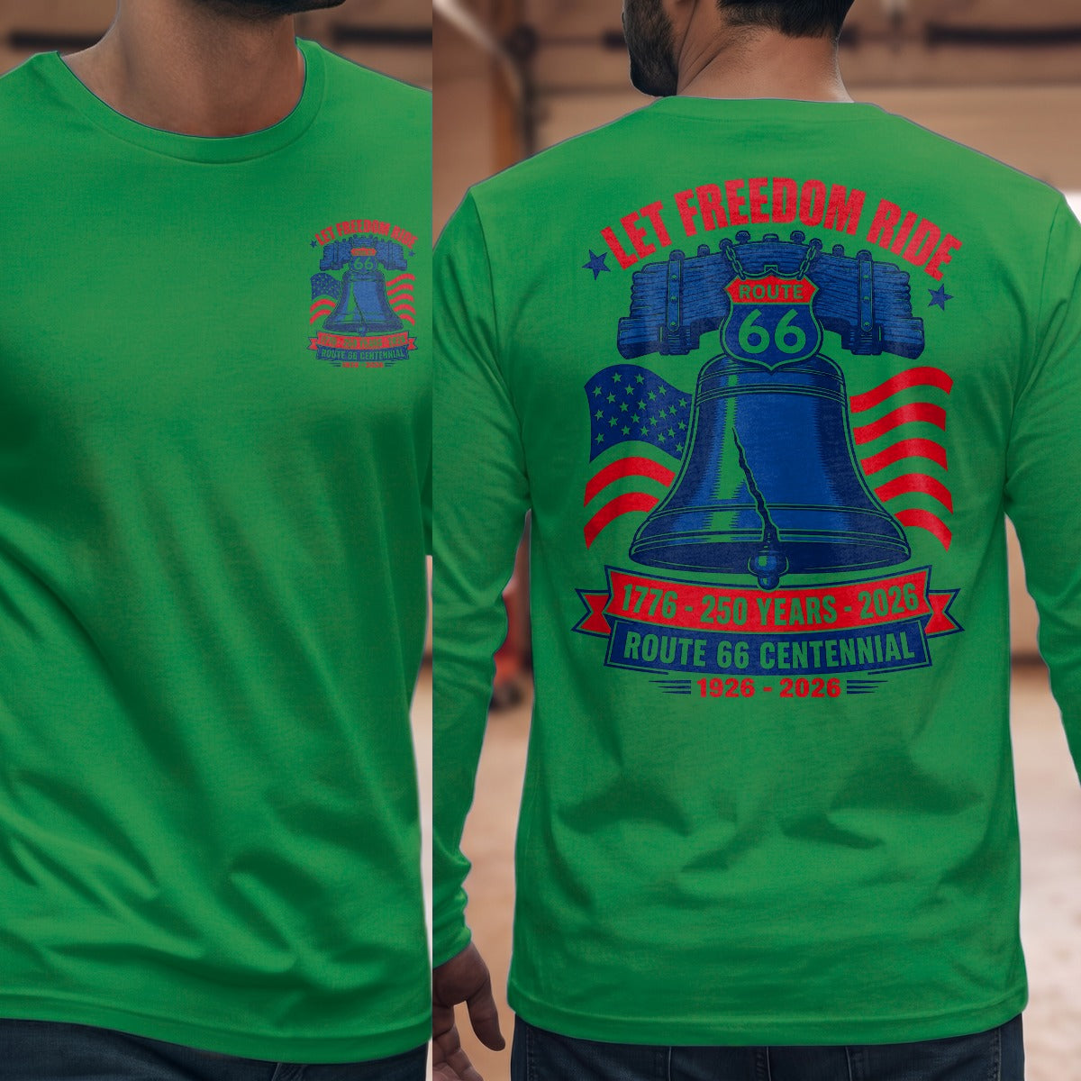 Irish Green | Front & Back
