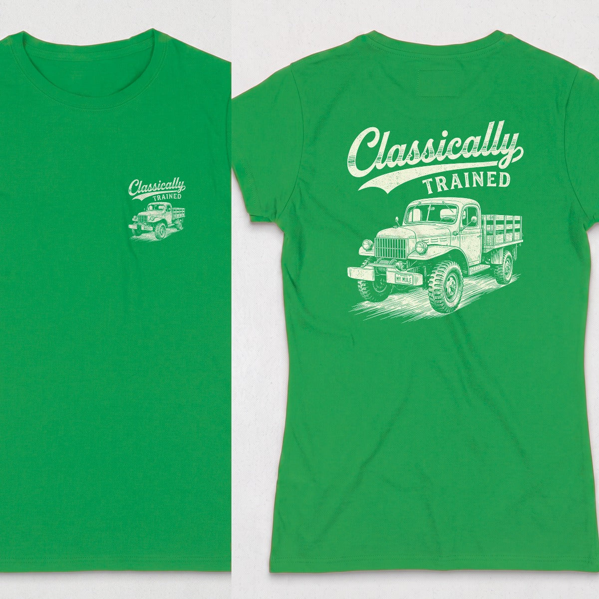 Irish Green | Front & Back