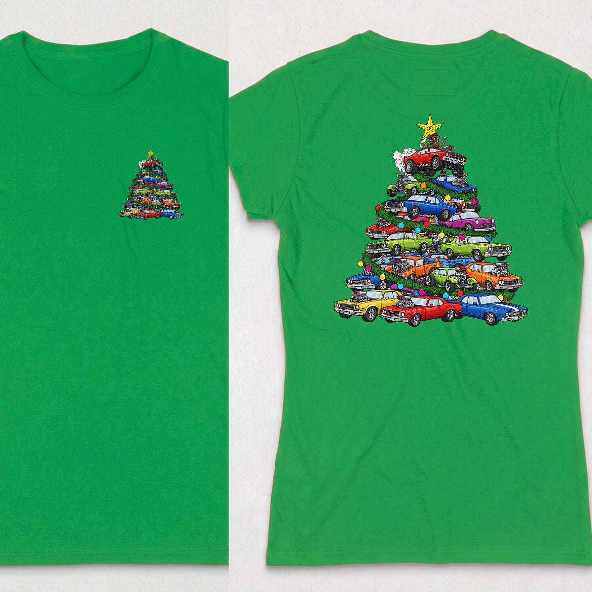 Irish Green | Left Chest + Back