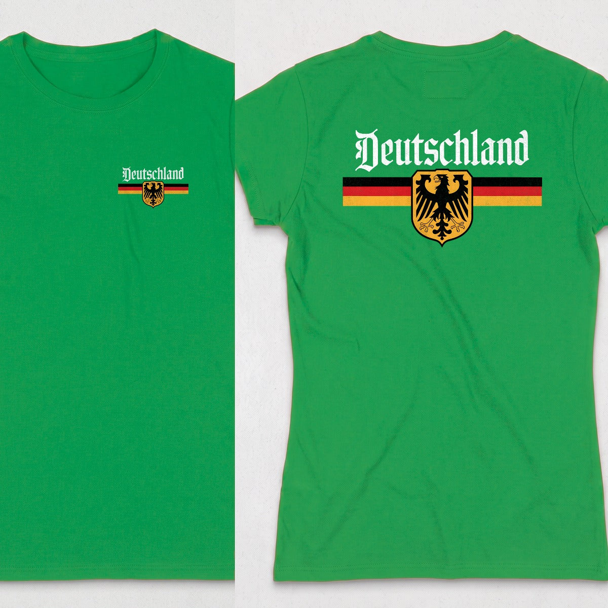 Irish Green | Left Chest + Back