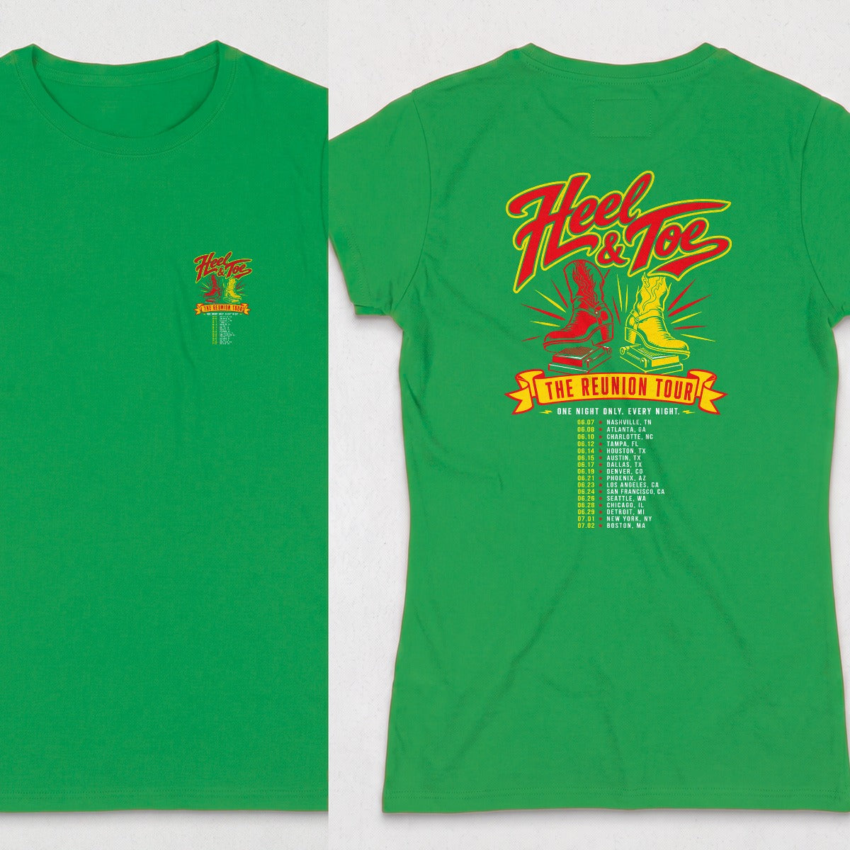 Irish Green | Front & Back
