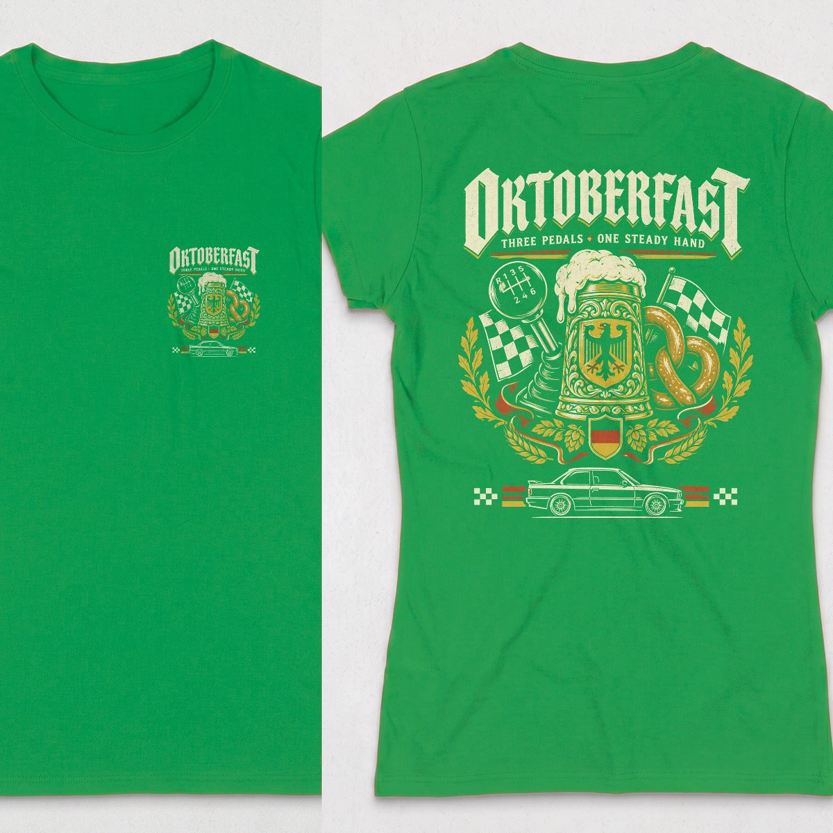 Irish Green | Front & Back