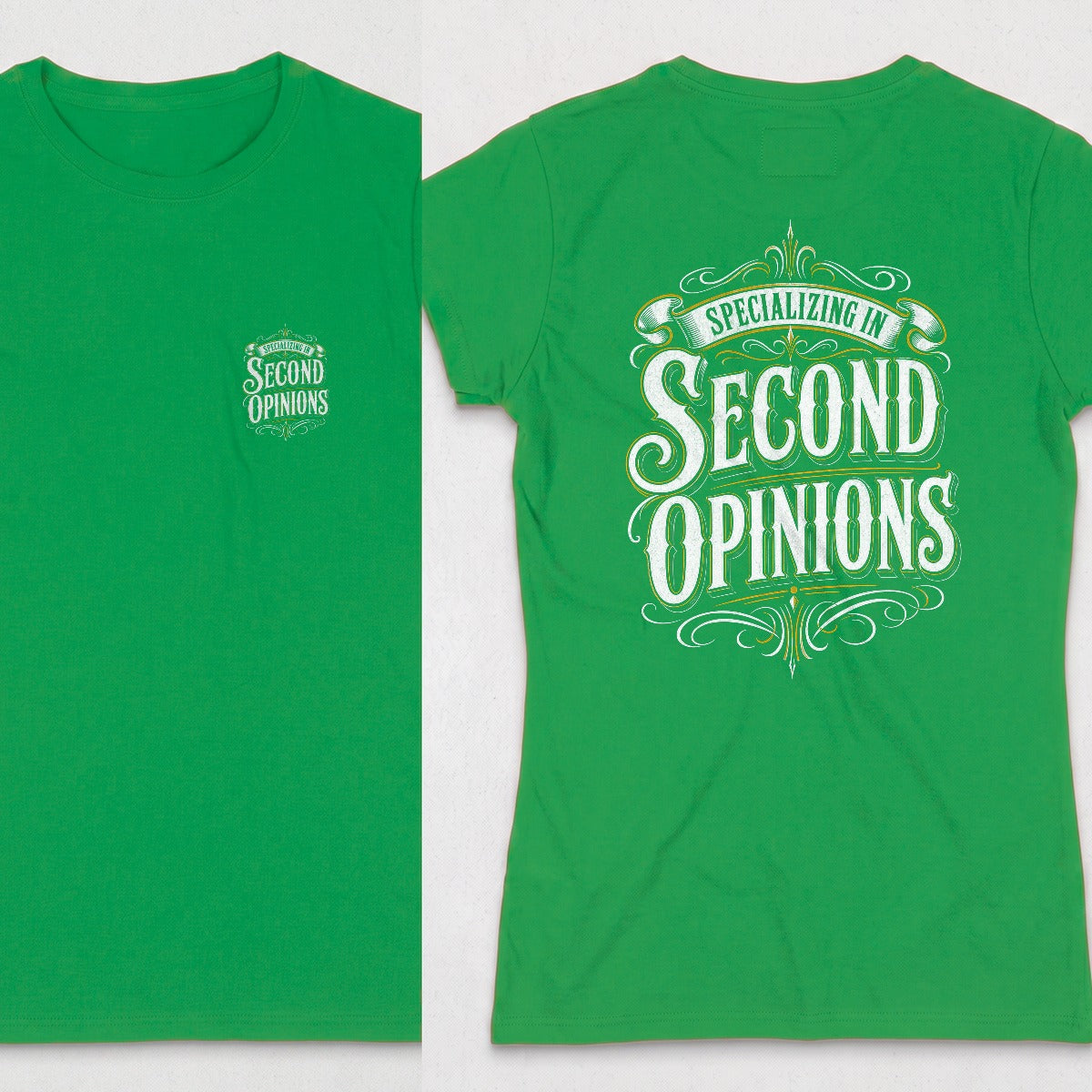 Irish Green | Front & Back