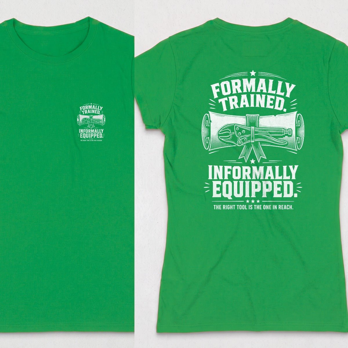 Irish Green | Front & Back