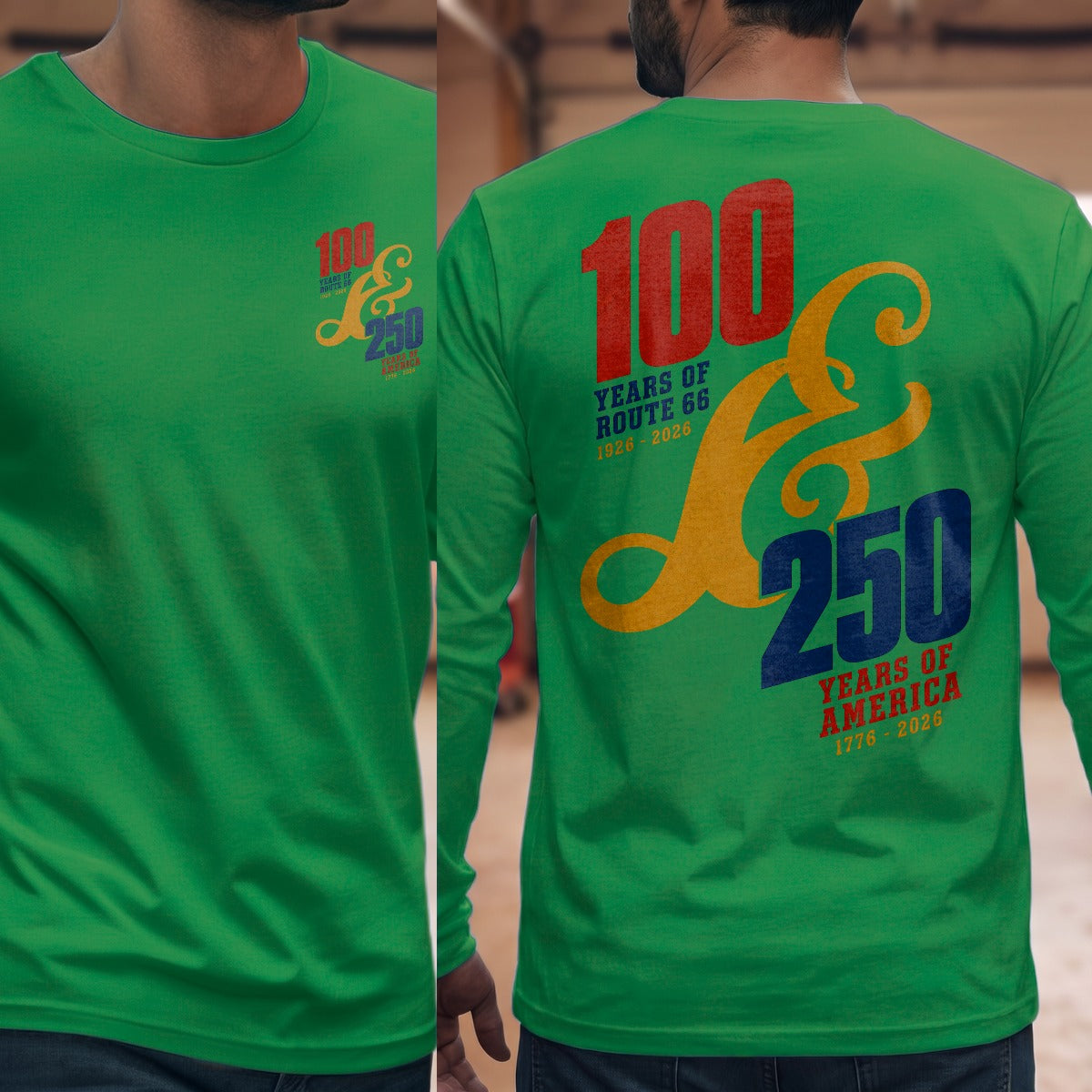 Irish Green | Front & Back
