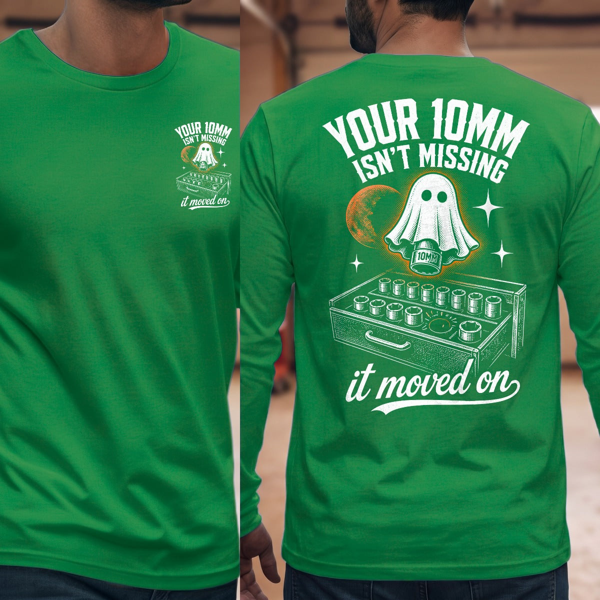 Irish Green | Front & Back