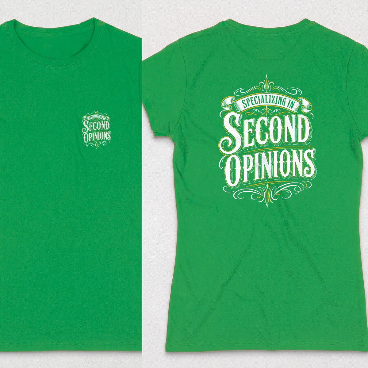 Irish Green | Front & Back