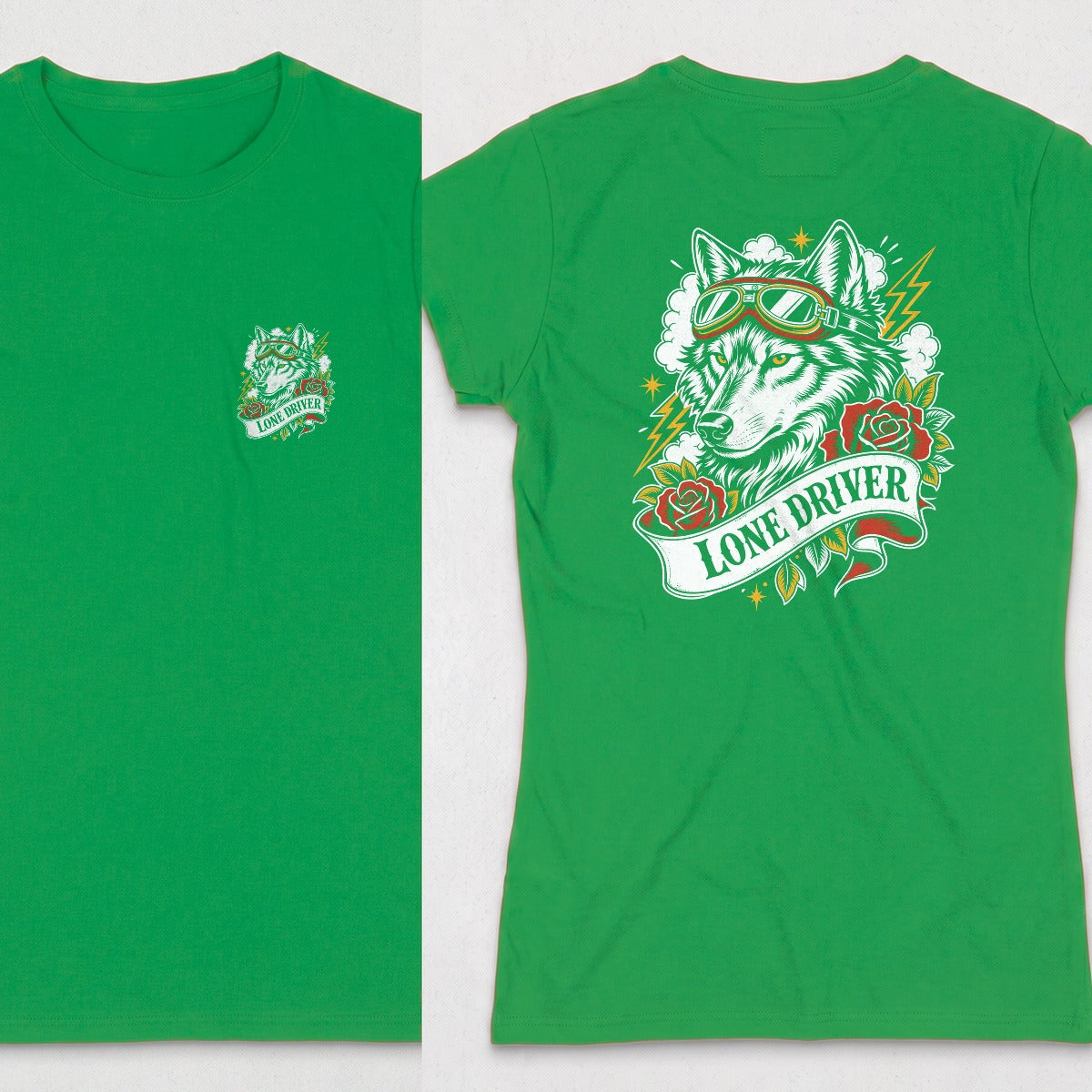 Irish Green | Front & Back